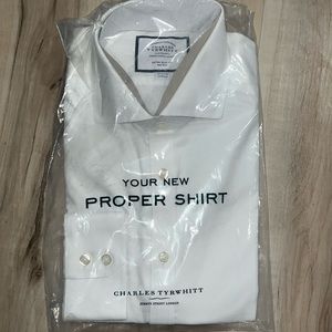 Charles Tyrwhitt shirt slim fit non iron